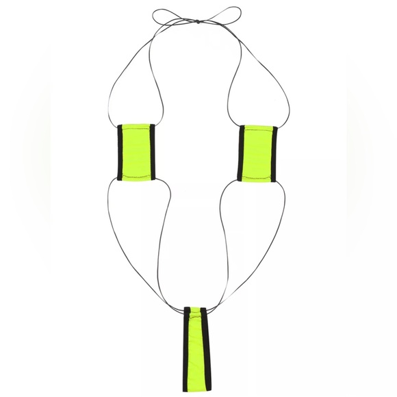 Woman's sexy rare slingshot micro g-string thong bikini contest swimsuit beach - Picture 4 of 5